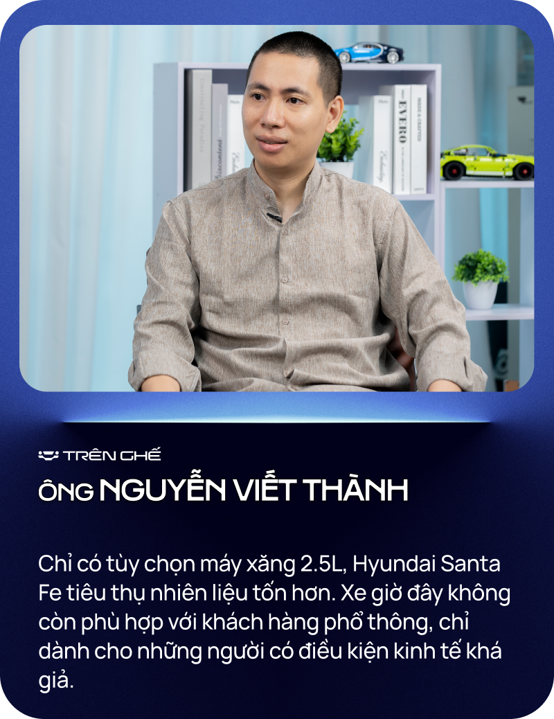 [Trên Ghế 20] Hyundai Santa Fe 2024 đã trở thành ‘xe ăn chơi’ nhưng không vì thế mà cố mua bản cũ máy dầu vì… - Ảnh 5