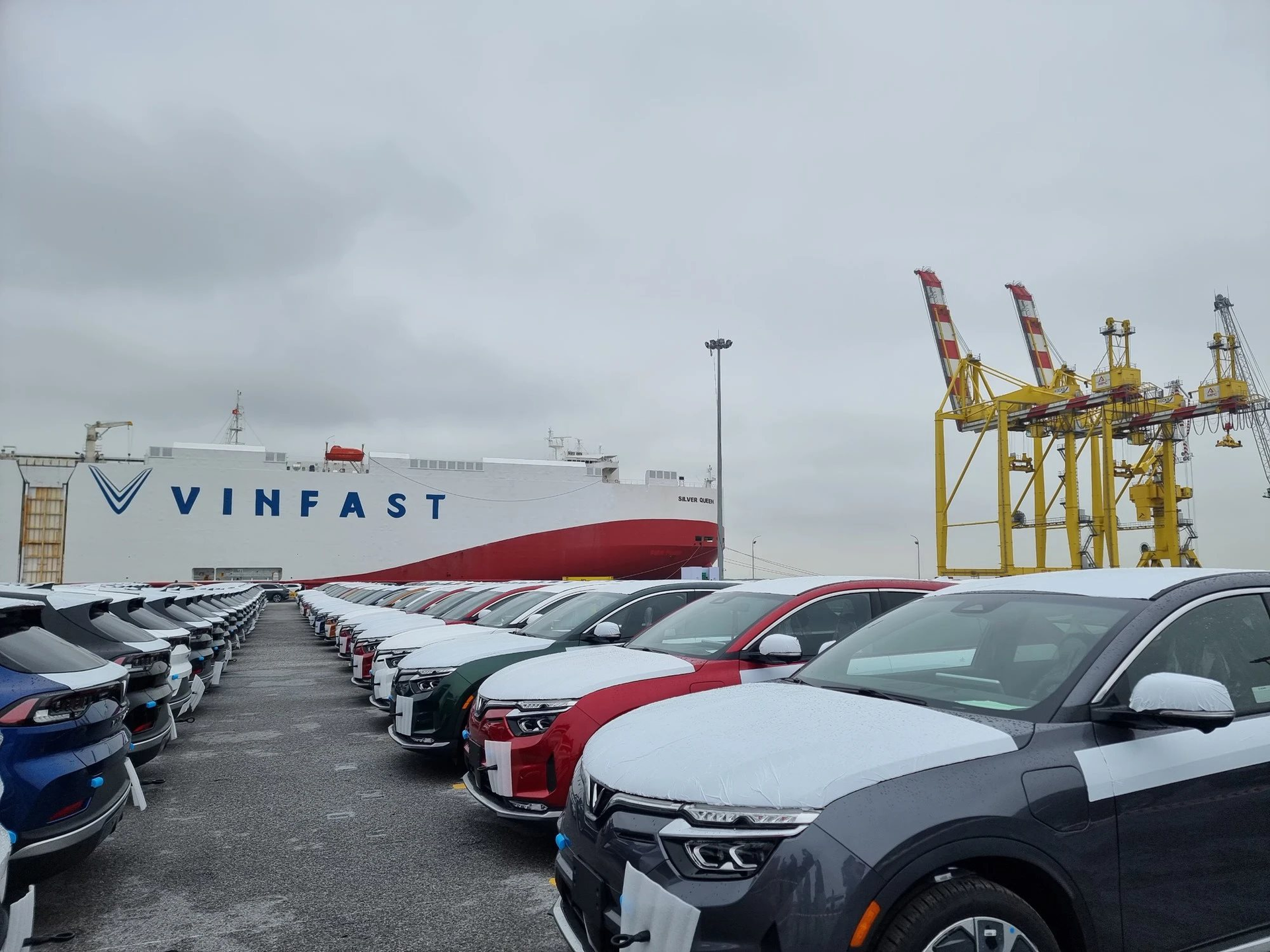 VinFast VF8 của tỷ phú Phạm Nhật Vượng sắp gia nhập một thị trường lạ, nơi Tesla đang chiếm lĩnh thị phần - Ảnh 1