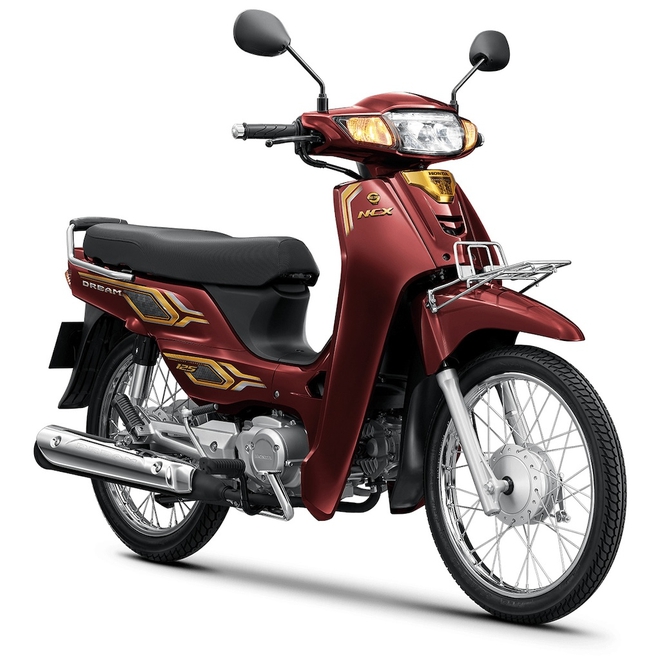 Honda Dream bản mới vừa về đại lý Việt: Chạy 50km/lít xăng, ánh vàng sang trọng, công nghệ hoài cổ - Ảnh 7
