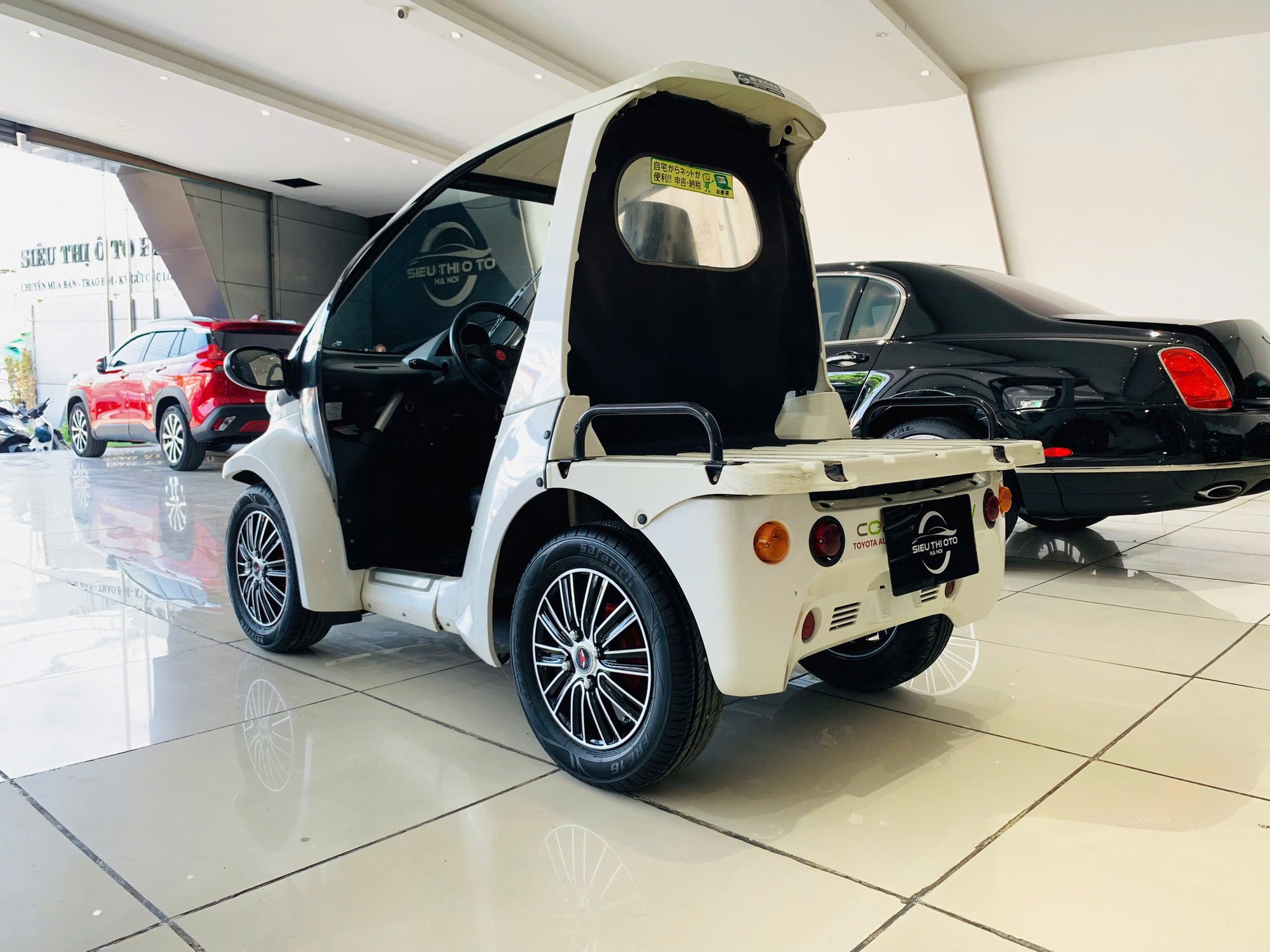 Ô tô Toyota 1 chỗ ngồi giá 160 triệu: Không thể đăng ký biển, 10 năm tuổi, chạy 34.000km - Ảnh 5