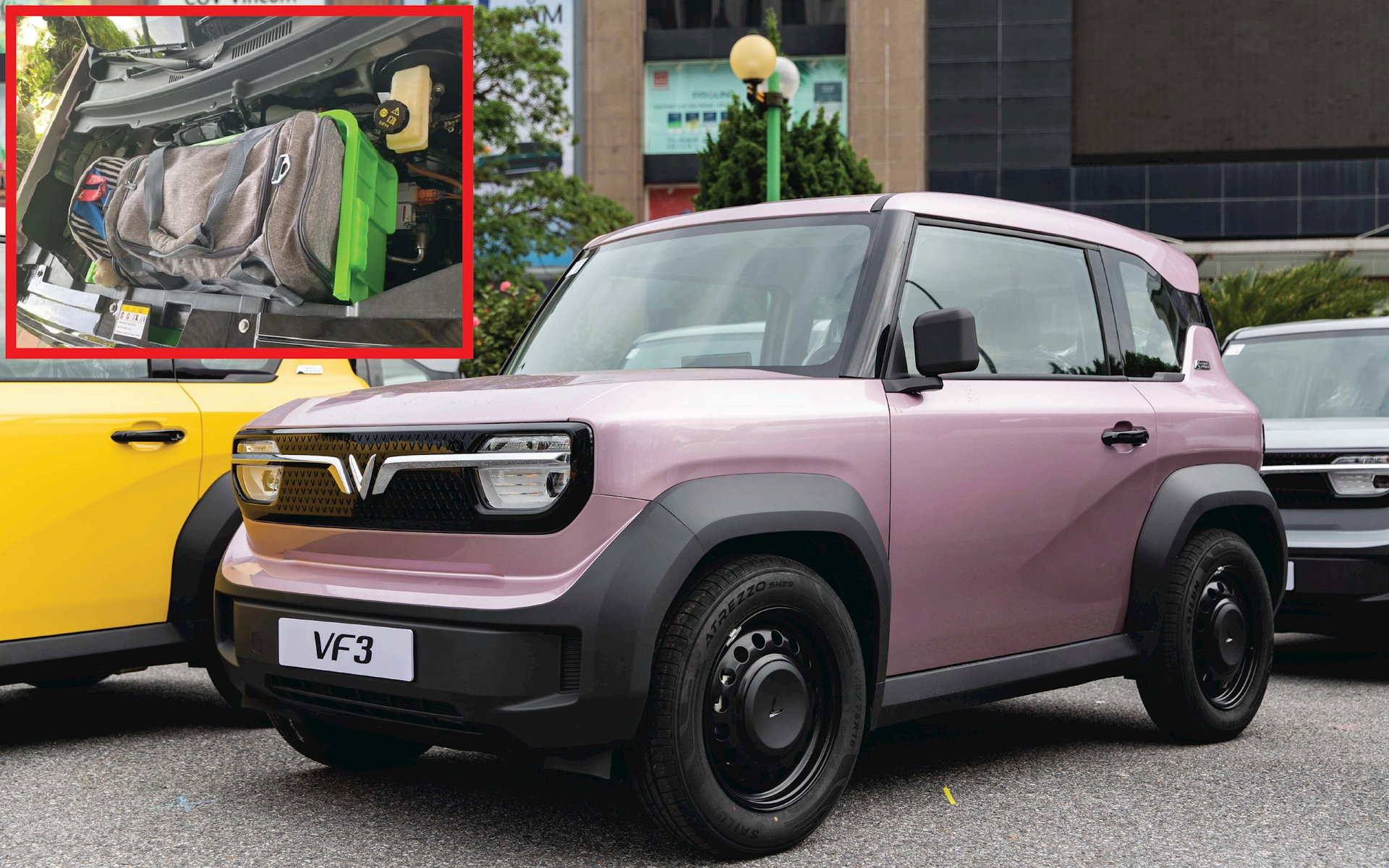 Không cần 10 triệu độ cốp trước, chủ VinFast VF 3 chế bằng thùng nhựa làm dân mạng trầm trồ: Quá lợi hại! - Ảnh 1