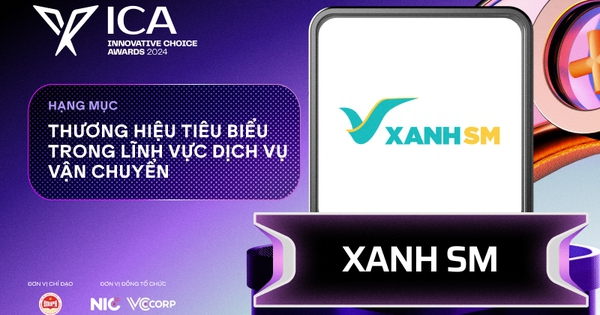 Xanh SM đoạt giải nhất hạng mục Thương hiệu tiêu biểu trong lĩnh vực Dịch vụ vận chuyển nhờ chênh lệch chỉ 2.096 lượt bình chọn