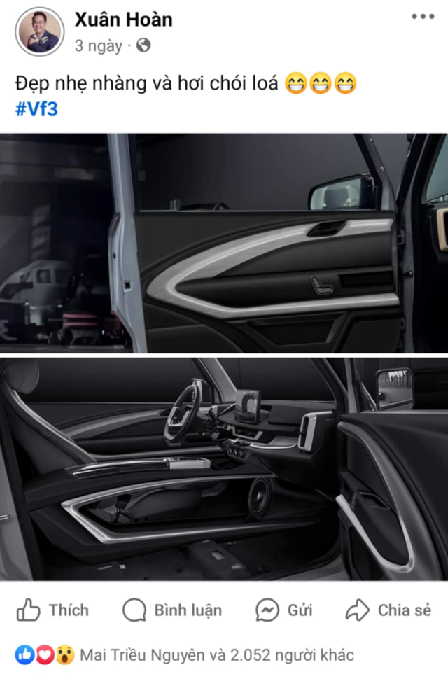 2.000 người thích cánh cửa chiếc VinFast VF 3 này: Có thể thương mại hóa, giá "ổn áp dễ tiếp cận" - Ảnh 2