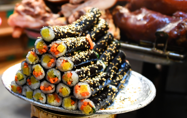 Món ăn gimbap của Hàn Quốc lao đao trên thị trường ăn uống - Ảnh 1