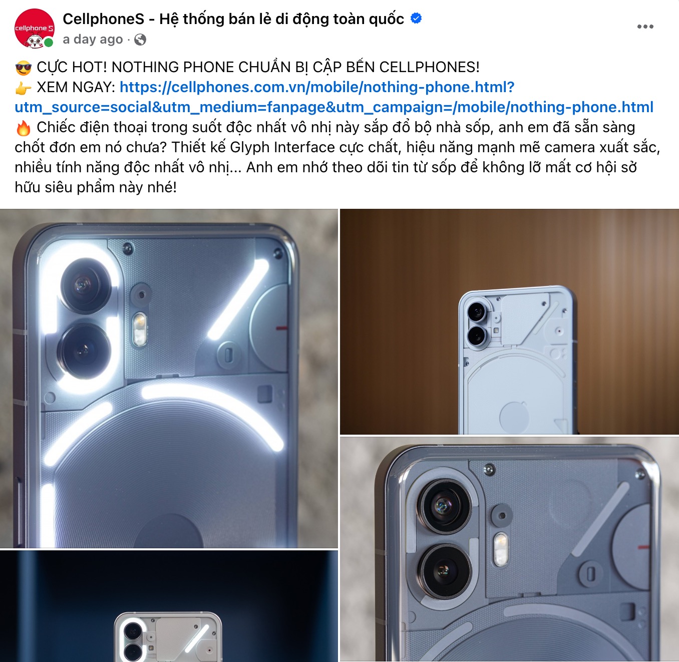 Samsung, Xiaomi, OPPO có đối thủ mới: Nothing Phone sắp bán chính hãng tại Việt Nam, giá chỉ từ hơn 6 triệu đồng - Ảnh 1