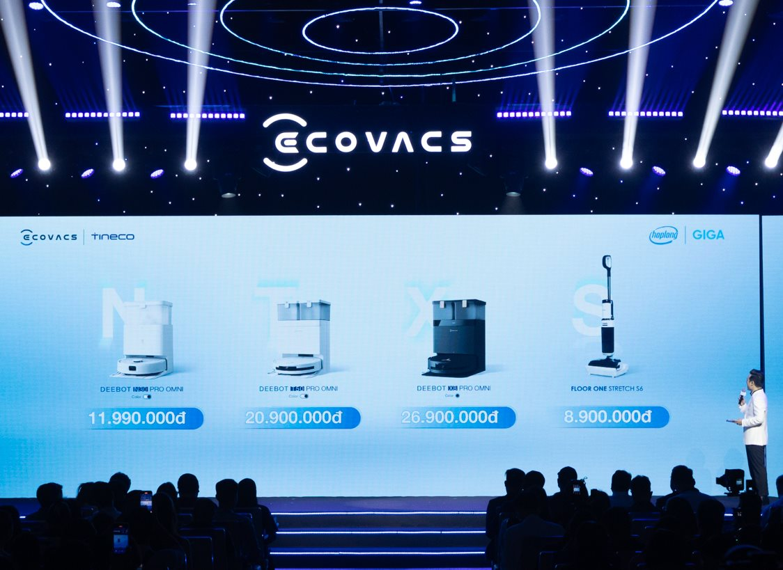 Ecovacs đưa loạt robot hút bụi mới nhất về Việt Nam: Giá cao nhất 27 triệu nhưng model giá 12 triệu này mới là ‘át chủ bài’ - Ảnh 3
