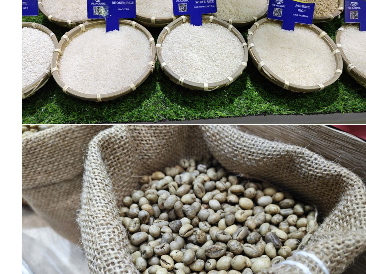 Giá gạo, cà phê lao dốc - Ảnh 1