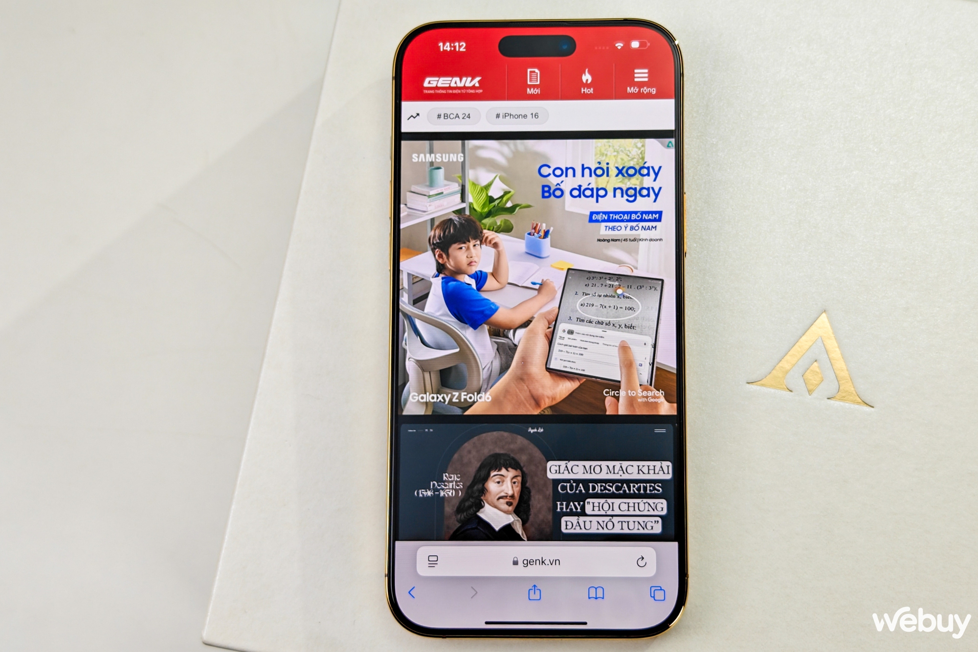 Cận cảnh iPhone 16 Pro Max mạ vàng 24K: Giới hạn 200 chiếc trên toàn cầu, giá gần 100 triệu đồng - Ảnh 9