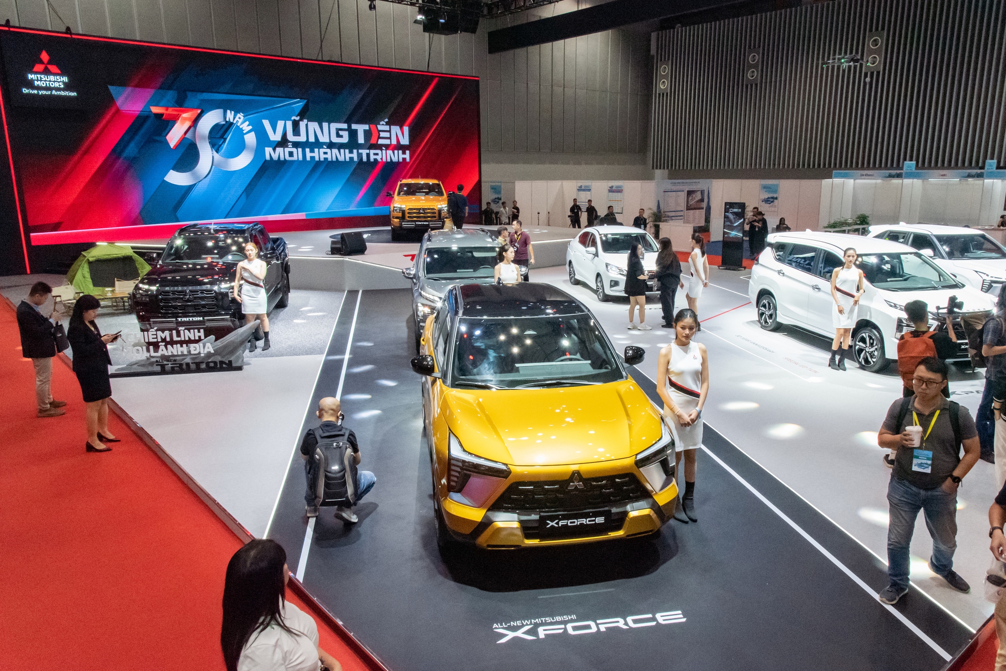 Mitsubishi đem dàn Xpander, Xforce và Attrage bản đặc biệt hút khách tại VMS 2024 - Ảnh 1