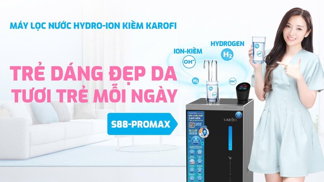 Dòng máy lọc nước Hydro-ion Kiềm của Karofi có gì đáng quan tâm? - Ảnh 1