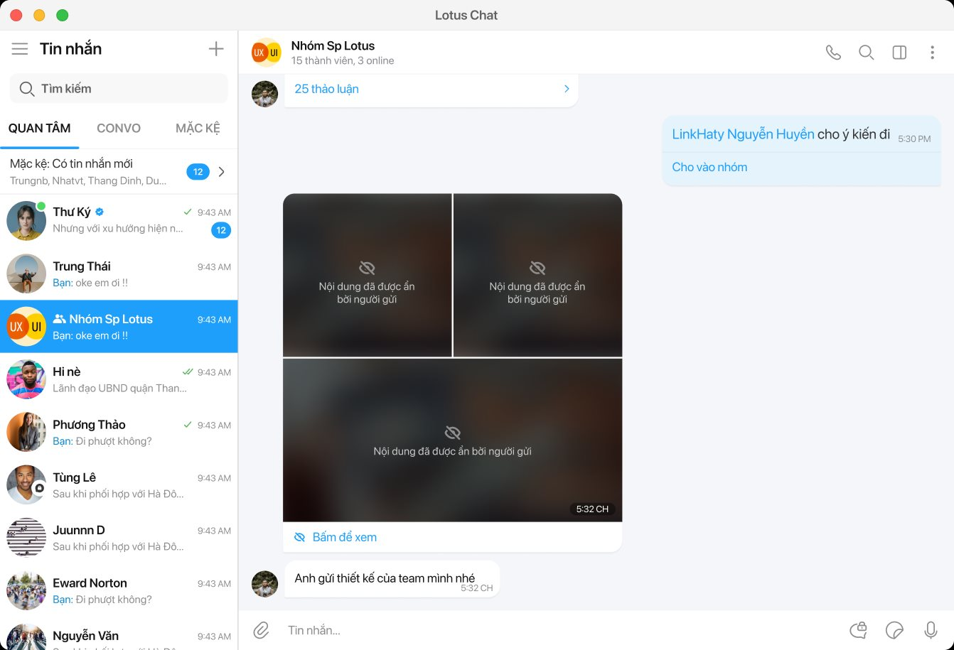 Ra mắt ứng dụng nhắn tin 'made in Vietnam' Lotus Chat - app chat tối ưu hàng đầu cho công việc hiện nay - Ảnh 5