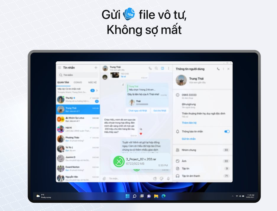 Ra mắt ứng dụng nhắn tin 'made in Vietnam' Lotus Chat - app chat tối ưu hàng đầu cho công việc hiện nay - Ảnh 3