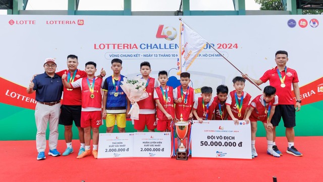 Lotteria Challenge Cup 2024 và hành trình chinh phục cúp vô địch của các cầu thủ nhí - Ảnh 3
