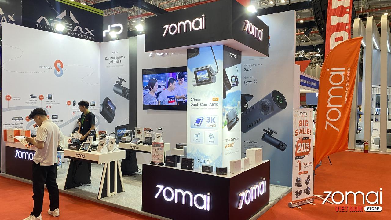 70mai Việt Nam tạo dấn ấn tại triển lãm Vietnam Motor Show 2024 - Ảnh 3