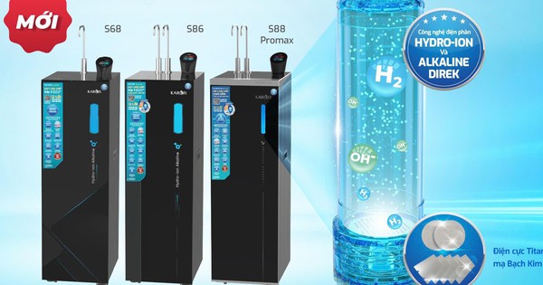 Dòng máy lọc nước Hydro-ion Kiềm của Karofi có gì đáng quan tâm?