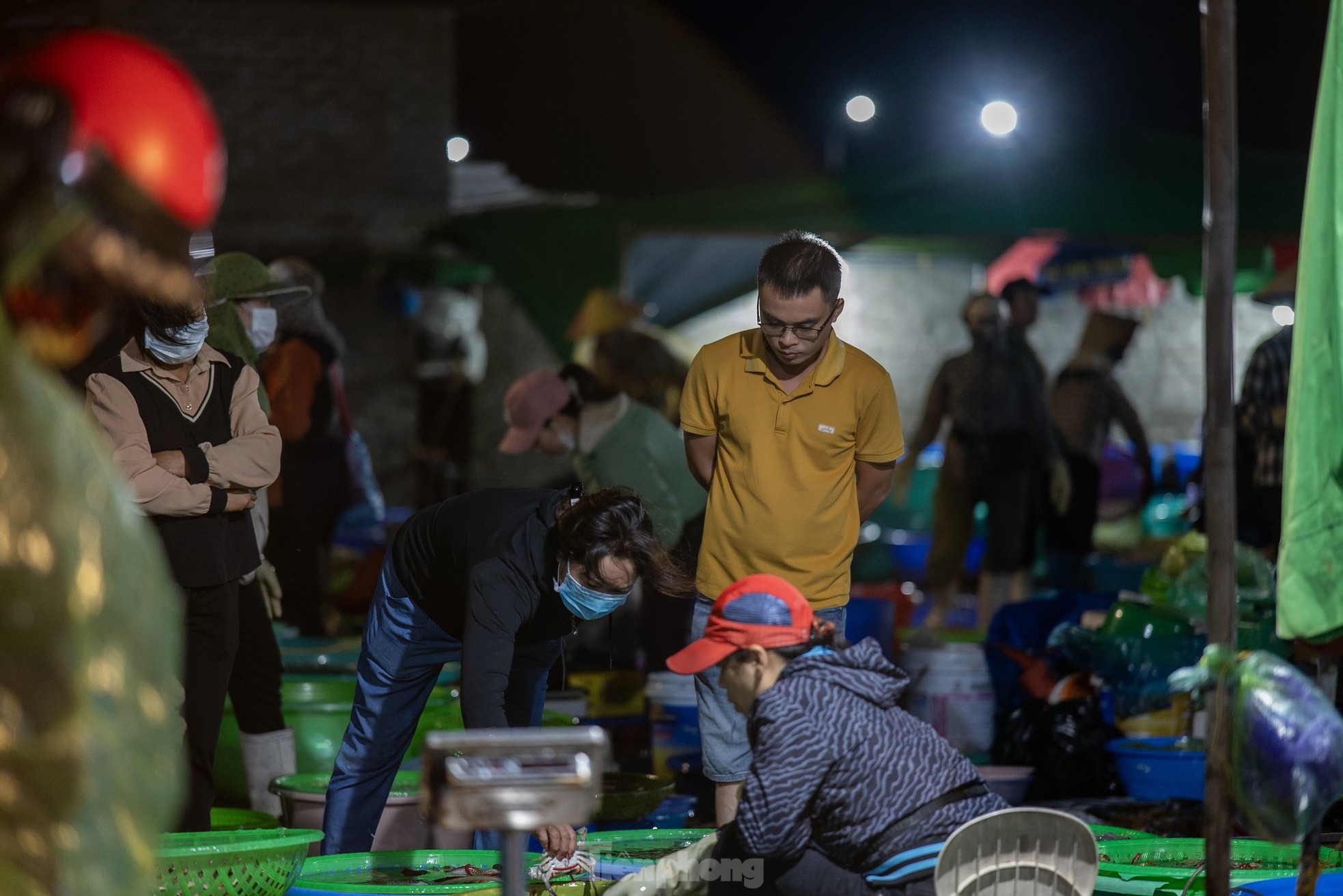 Chợ cá 'không ngủ' duy nhất ở vịnh Hạ Long - Ảnh 6