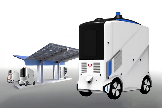 Trung Quốc tung ra 'cục sạc di động' cho ô tô điện, có thể di chuyển tự do mà không cần người điều khiển - Ảnh 2