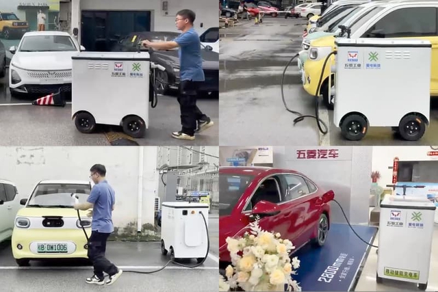 Trung Quốc tung ra 'cục sạc di động' cho ô tô điện, có thể di chuyển tự do mà không cần người điều khiển - Ảnh 6