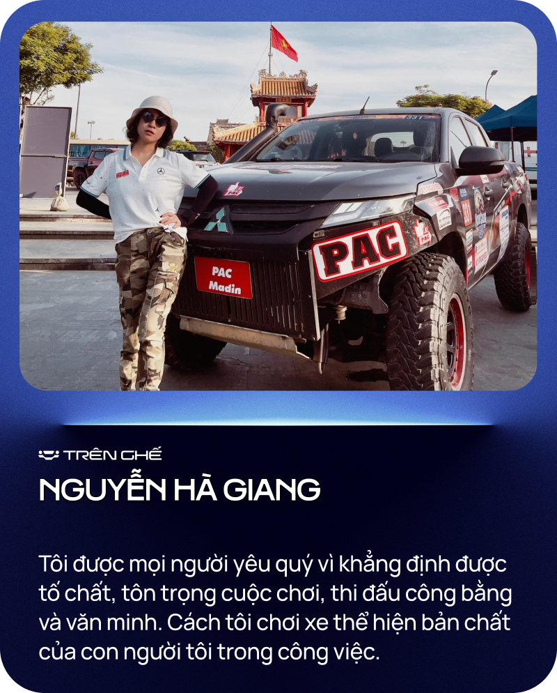 [Trên Ghế 25] Từ dán tem giải đua lên Spark ‘rất buồn cười’ tới mua Triton để đi đua, cô gái "vàng" trong làng offroad chứng minh: ‘Đua thật chứ không phải để trang trí!’ - Ảnh 5