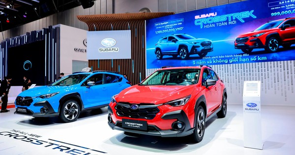 Subaru Crosstrek ra mắt tại Việt Nam – đối đầu Toyota Corolla Cross, giá bán từ 1,1 tỷ đồng