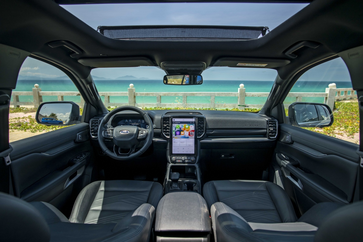 Ford Everest dẫn đầu phân khúc SUV hạng D, bỏ xa các đối thủ Santa Fe, Fortuner - Ảnh 3