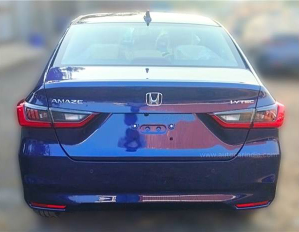 Honda Amaze 2024 lần đầu lộ diện không che: Nhiều điểm giống City, HR-V, cùng phân khúc i10, ra mắt ngay tháng sau - Ảnh 2