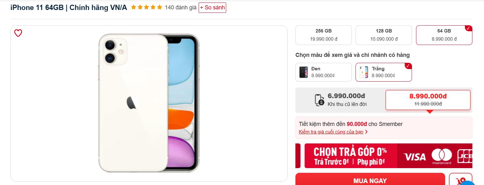 Một mẫu iPhone đang giảm hơn 13 triệu, giá bán chỉ từ 8 triệu đồng - Ảnh 5