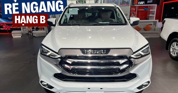 Isuzu mu-X giảm giá còn hơn 760 triệu tại đại lý: Cùng cỡ Fortuner nhưng rẻ ngang Yaris Cross, cơ hội thoát nhóm bán ít nhất cuối năm