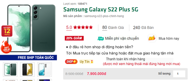 Điện thoại Samsung tiết kiệm nhất: Gần 3 năm tuổi mà tính năng vẫn hơn iPhone 16 Plus, máy cũ chỉ 8 triệu - Ảnh 2