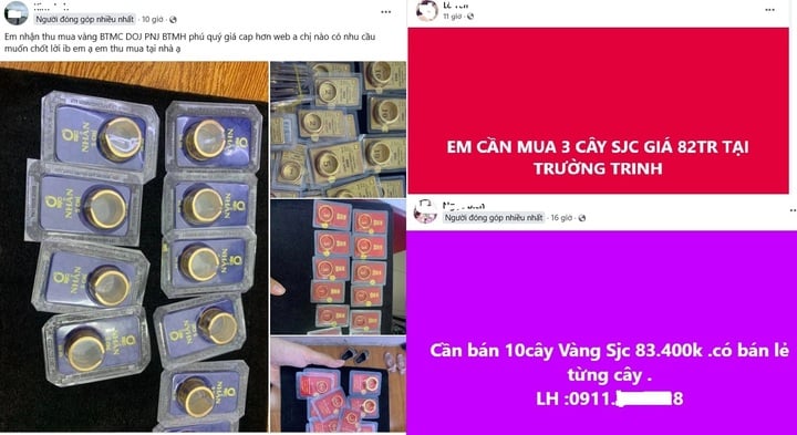 Khách mua bán nhộn nhịp trên 'sàn vàng' tự phát, chuyên gia cảnh báo - Ảnh 3