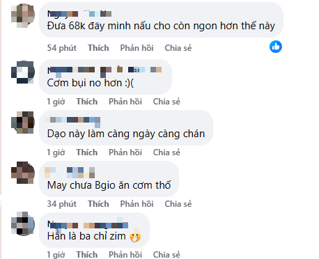 Sốc với suất cơm 68k có 3 miếng thịt và 1 quả trứng - Ảnh 4