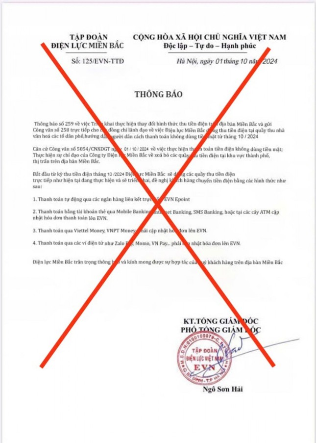 Cảnh báo ‘bẫy’ tiền điện - Ảnh 1