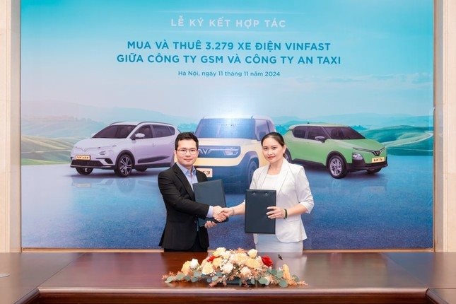 "Khách sộp" ở Hà Nội vừa mua và thuê hơn 3.000 xe điện VinFast, trong đó có nhiều xe VF3, là ai? - Ảnh 1