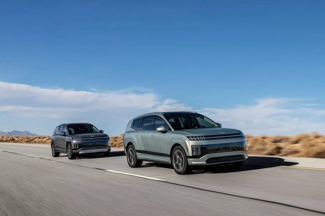 SUV điện cỡ lớn Hyundai Ioniq 9 chính thức ra mắt: Tầm di chuyển 620 km, đấu trực tiếp với VinFast VF 9 - Ảnh 6