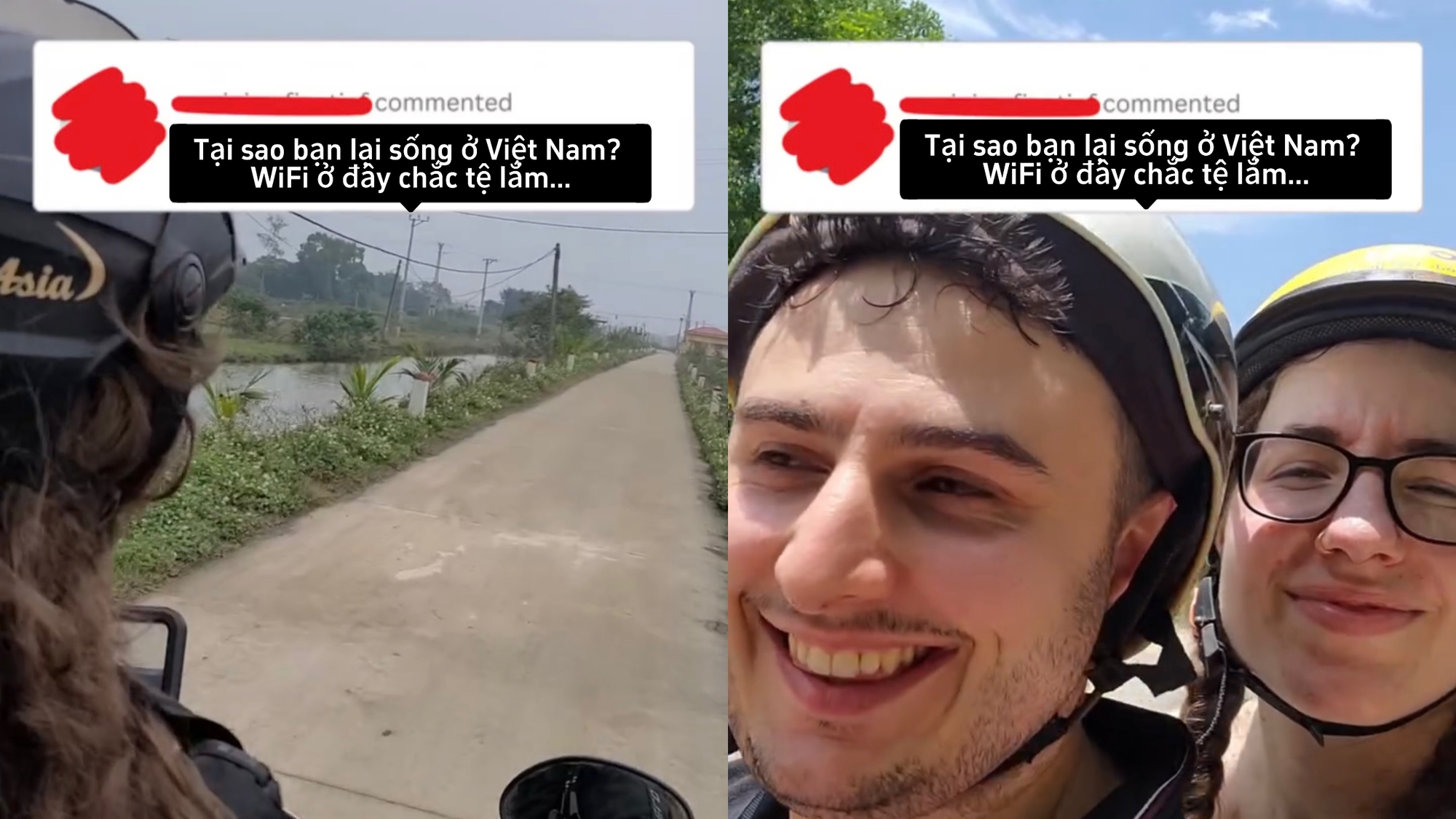 Nói du lịch Việt Nam wifi rất tệ, hai khách Tây nỗ lực chứng minh bạn đã lầm to, đến cả đồng lúa còn có mạng để dùng - Ảnh 1