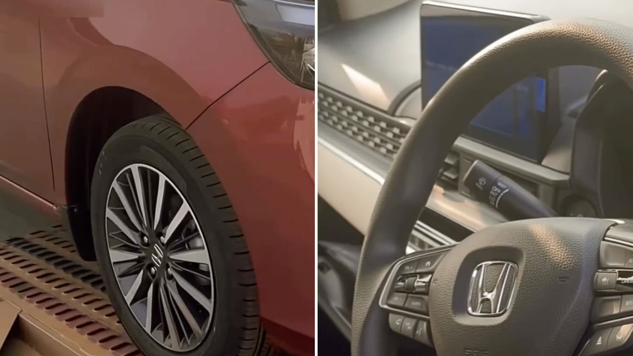 Honda Amaze 2024 lần đầu lộ diện không che: Nhiều điểm giống City, HR-V, cùng phân khúc i10, ra mắt ngay tháng sau - Ảnh 4