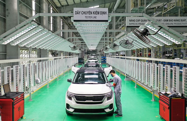 Sản lượng ô tô sản xuất trong nước lập đỉnh mới - Ảnh 1