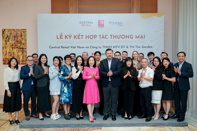 Central Retail Việt Nam và The Garden ký kết hợp tác chiến lược - Ảnh 1