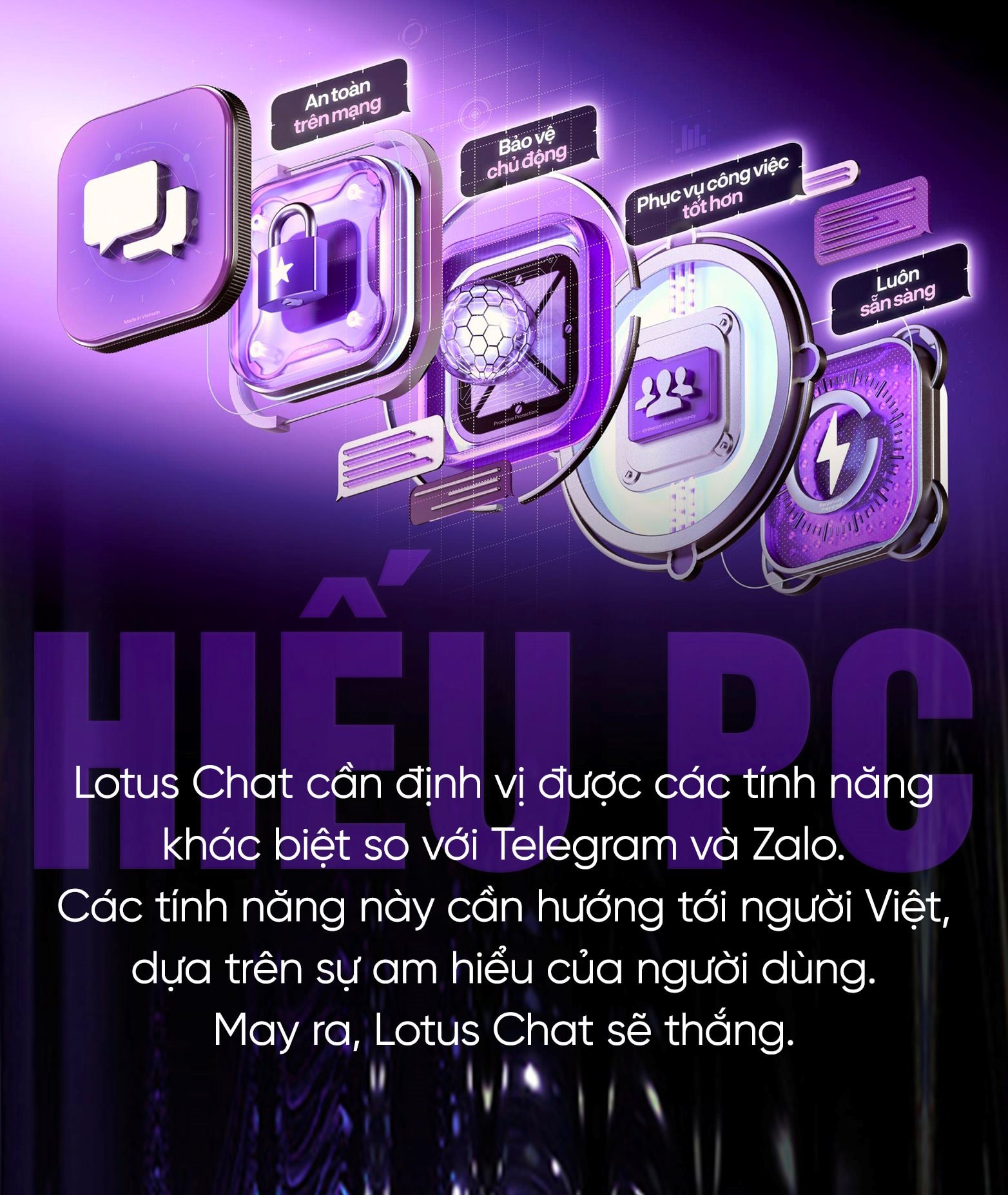 Chuyên gia Hiếu PC: Bài toán của Lotus Chat không nằm ở yếu tố bảo mật, mà là làm sao để hút người dùng - Ảnh 6