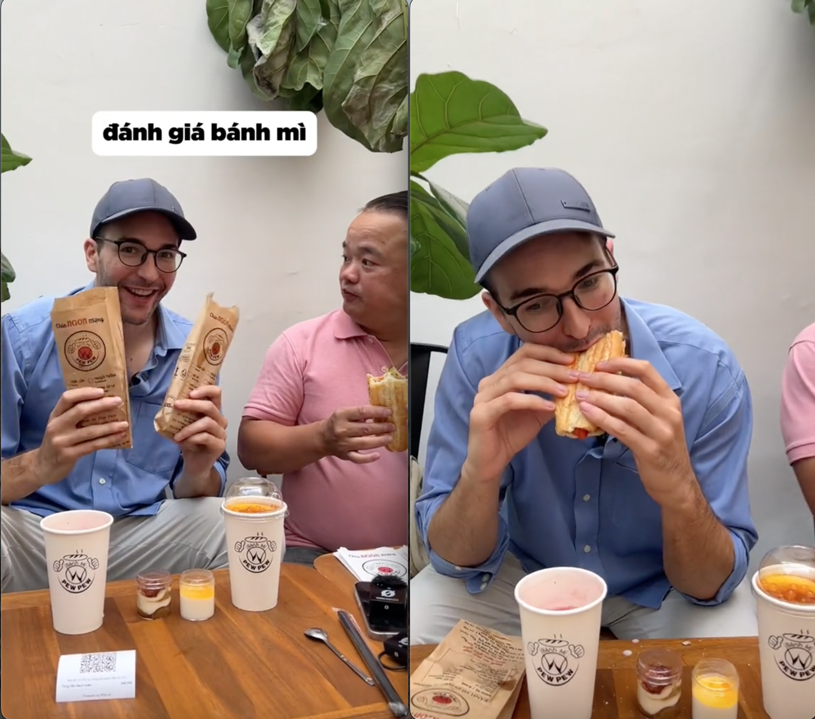 Anh Tây lần đầu thử bánh mì PewPew: Vừa ăn xong đã lập tức yêu cầu ông chủ làm ngay 1 việc! - Ảnh 2