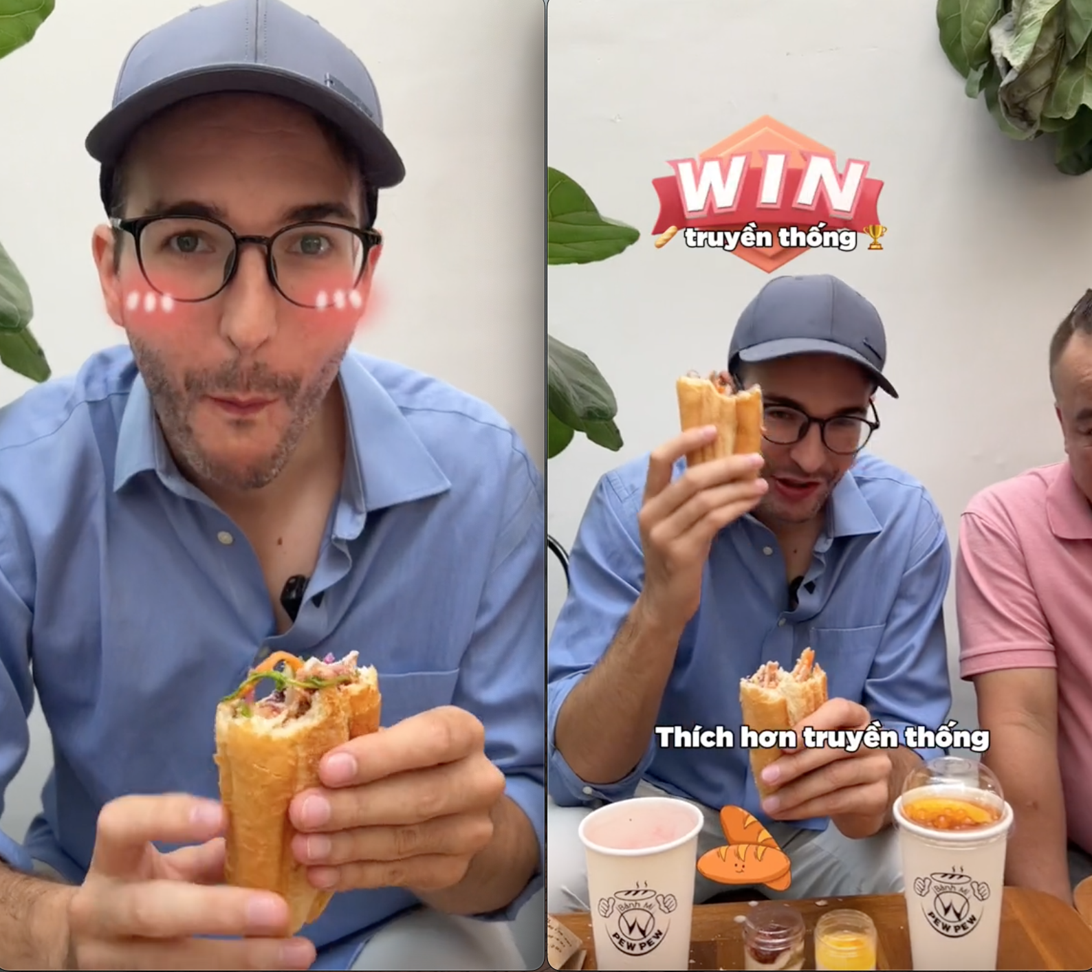Anh Tây lần đầu thử bánh mì PewPew: Vừa ăn xong đã lập tức yêu cầu ông chủ làm ngay 1 việc! - Ảnh 4