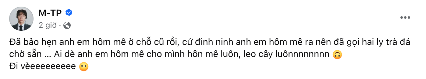 Check VAR ngay hàng trà đá mà Sơn Tùng ngồi: Dân tình đang "ùn ùn" kéo đến check-in, nô nức như điểm du lịch - Ảnh 1