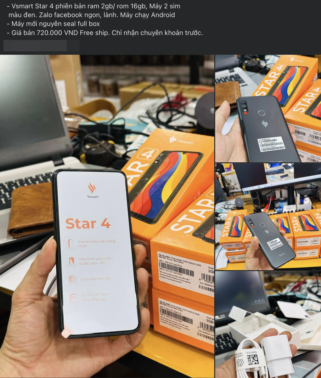 Sau 3 năm Vingroup rút lui khỏi lĩnh vực smartphone, mẫu Vsmart "mới 100%" bất ngờ tái xuất với mức giá chỉ vài trăm nghìn đồng - Ảnh 2