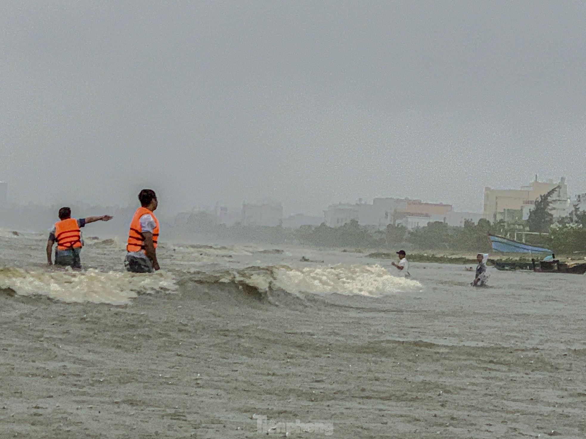 Mưa to gió lớn, người dân Đà Nẵng giăng lưới trúng cá lớn - Ảnh 10