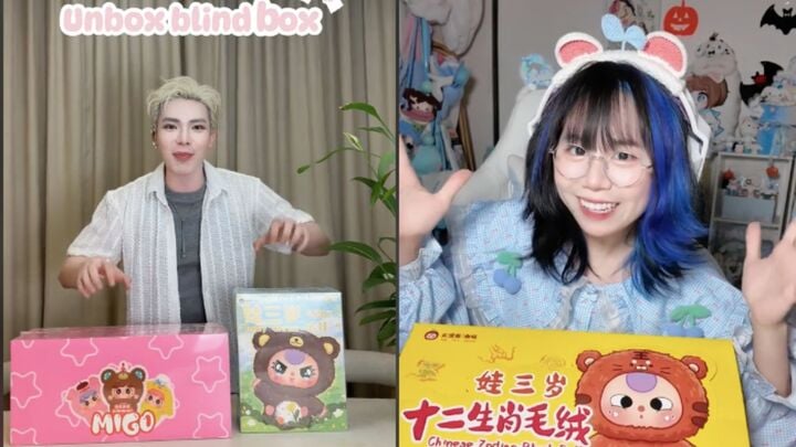 Sau trào lưu xé túi mù, giới trẻ lại lao vào 'cuộc chiến' đập hộp mù - Ảnh 3