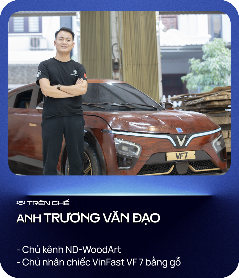 [Trên Ghế 45] Cha đẻ VinFast VF 7 bằng gỗ: Chi phí hết 100 triệu nhưng không đắt bằng chất xám và công sức 12 tiếng/ngày trong hơn 2 tháng - Ảnh 1