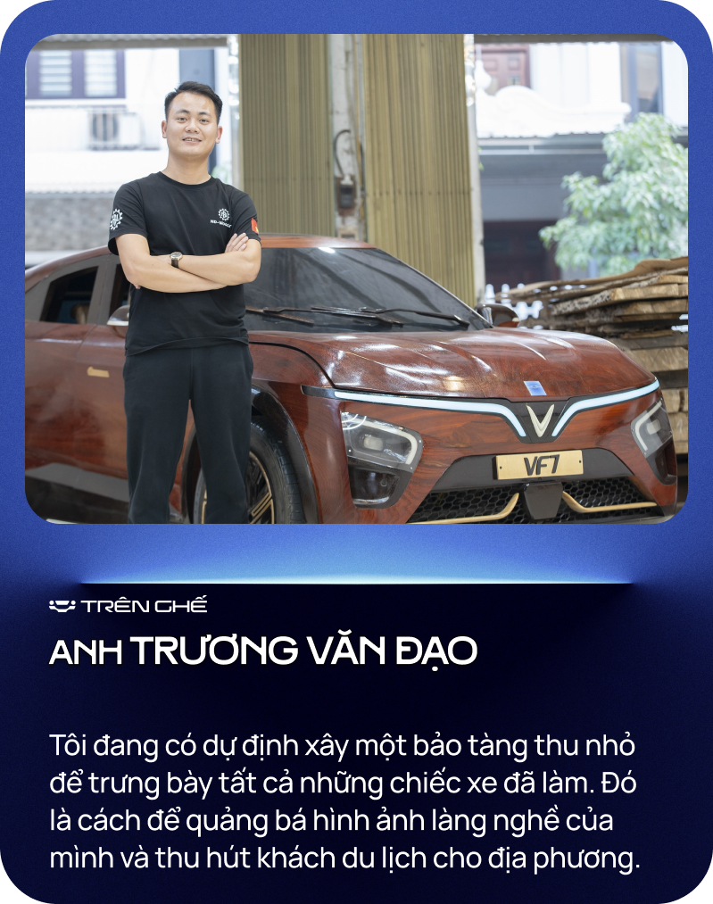 [Trên Ghế 45] Cha đẻ VinFast VF 7 bằng gỗ: Chi phí hết 100 triệu nhưng không đắt bằng chất xám và công sức 12 tiếng/ngày trong hơn 2 tháng - Ảnh 10
