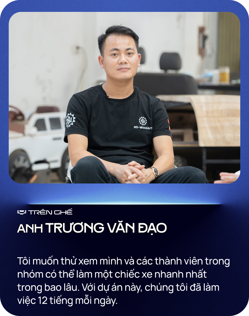 [Trên Ghế 45] Cha đẻ VinFast VF 7 bằng gỗ: Chi phí hết 100 triệu nhưng không đắt bằng chất xám và công sức 12 tiếng/ngày trong hơn 2 tháng - Ảnh 3