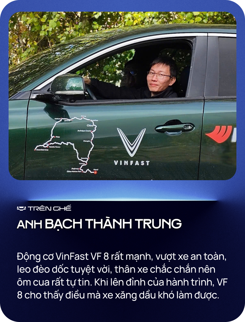 [Trên Ghế 38] 14 triệu, 5.230m, 25% và những điều chưa kể về hành trình VinFast VF 8 chinh phục Tây Tạng - Ảnh 5