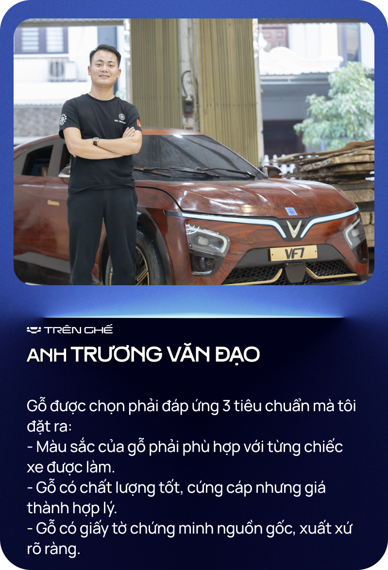 [Trên Ghế 45] Cha đẻ VinFast VF 7 bằng gỗ: Chi phí hết 100 triệu nhưng không đắt bằng chất xám và công sức 12 tiếng/ngày trong hơn 2 tháng - Ảnh 6